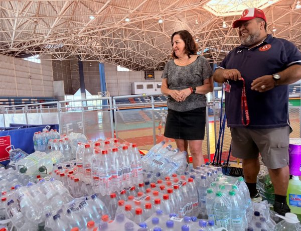 Campaña municipal “Talca ayuda a Tomé” culmina con 10 toneladas de ayuda recolectada que irá a la zona afectada