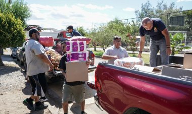 San Javier: retiro de escombros y ayuda social para familias damnificadas en población Diego Portales
