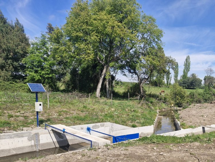 JVR río Longaví avanza en tecnología para la administración de bocatomas y canales