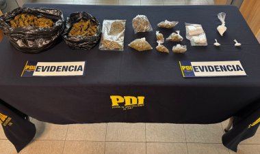 (VIDEO) PDI detiene a tres personas en el marco de operativos antidrogas en Linares y Longaví