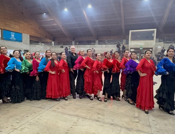 Furia Flamenca Talca brilló en encuentro nacional realizado en Linares