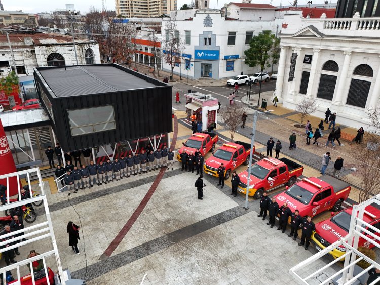 Nueva Oficina de Seguridad Municipal fortalece la recuperación del centro de Talca y refuerza la protección de vecinos y comerciantes