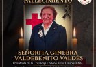 Pesar por deceso de presidenta de la Cruz Roja Filial Linares