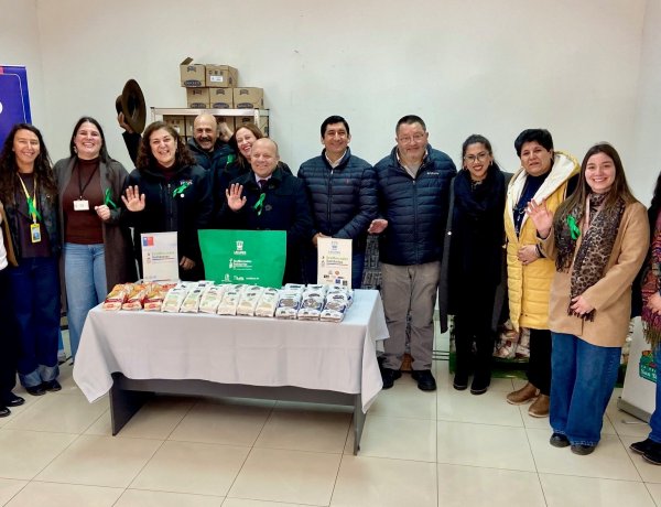 EcoMercado Solidario de Linares distribuirá más de  dos toneladas de alimentos donados por Tucapel