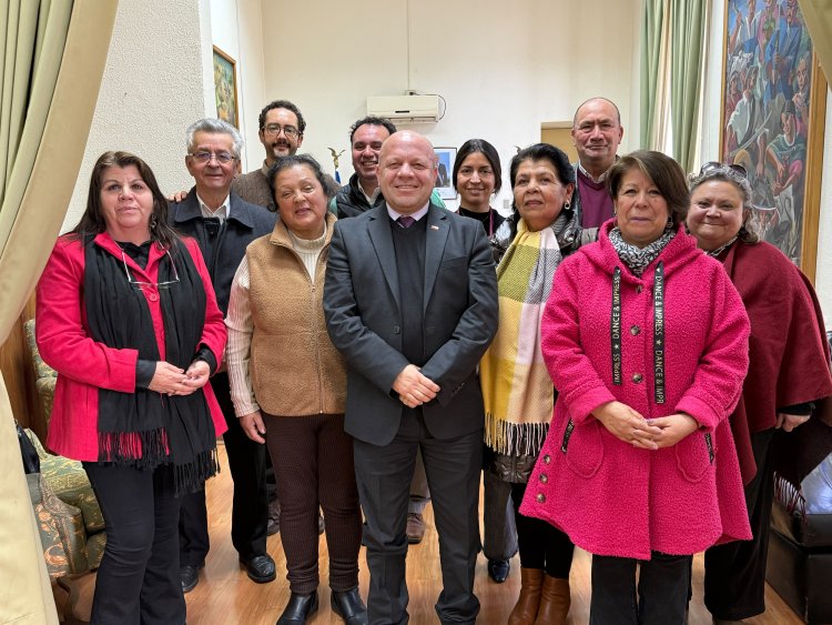 Dirigentes sociales de la provincia se reunieron con delegado Christian González para fortalecer trabajo conjunto