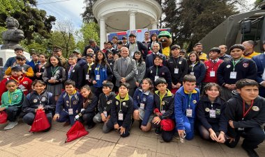 Más de 40 estudiantes de la provincia de Linares fueron investidos como Embajadores de Seguridad Escolar