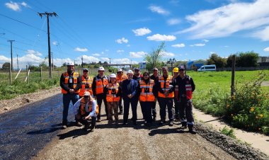 Linares: MOP pavimenta camino La Empresa e inicia reposición del badén Chupallar al interior del embalse Ancoa