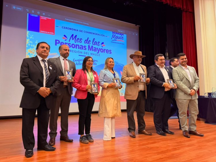 Municipalidad de Longaví recibe reconocimiento por su compromiso con las personas mayores