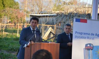 MOP inauguró sistema de agua potable en Las Toscas