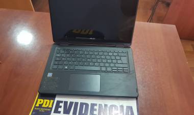 PDI recupera notebook robado en Puerto Montt