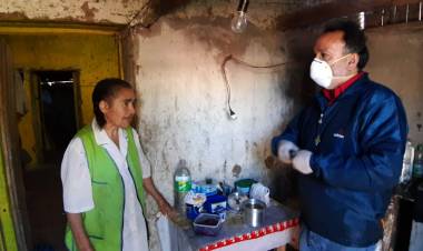 Misioneros llevan alimentos a las viviendas de adultos mayores y postrados en Longaví