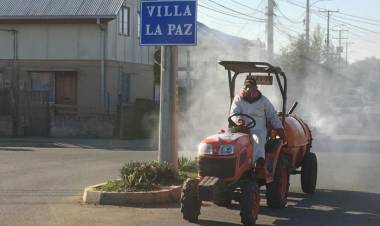 Empresa Bear Berry sigue desarrollando plan de sanitización preventivo de Covid-19