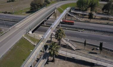 Pronta a inaugurar nueva pasarela en la zona de Miraflores en la Ruta Cinco sur