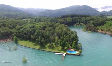 MOP estudiará proyecto de obras lacustres en el Lago Colbún 
