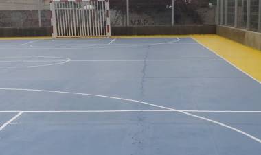 Grave retraso en entrega y recepción de multicancha inclusiva de la Villa “Pablo Neruda”