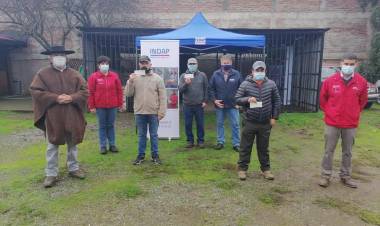 Alcalde longaviano se recuperó de Covid-19 y reapareció públicamente