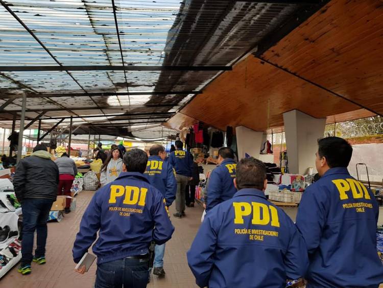 PDI recorre ferias para prevenir comercialización de productos de dudosa procedencia