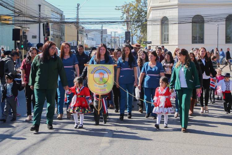 Párvulos se lucieron dando el vamos a Fiestas Patrias en Linares