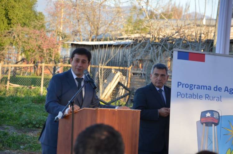MOP inauguró sistema de agua potable en Las Toscas