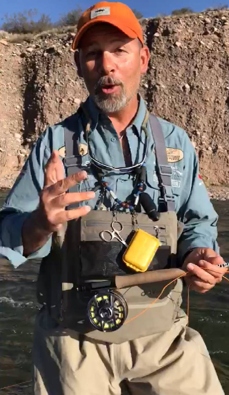 Especialista de ESPN dicta taller de pesca con mosca en Linares