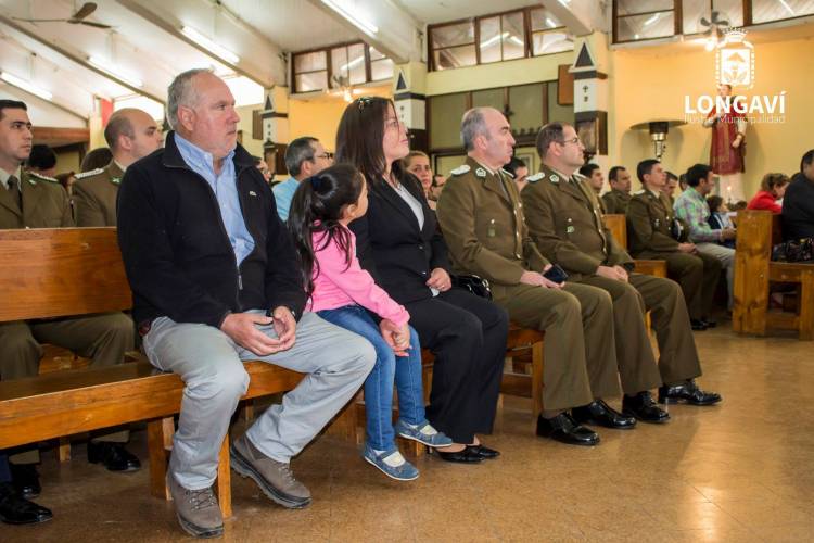 Con misa recordaron a mártir de Carabineros en Longaví