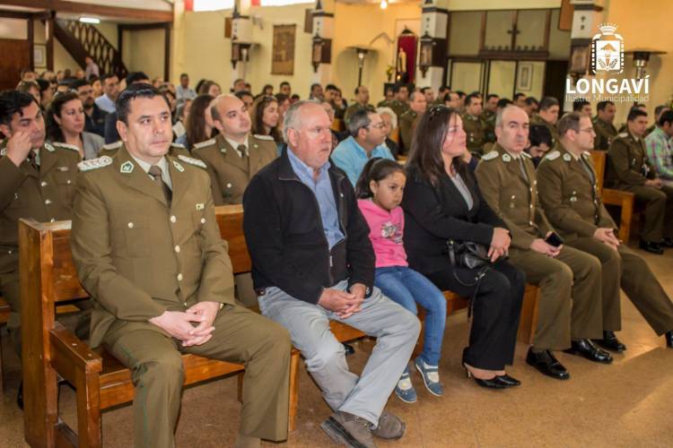 Con misa recordaron a mártir de Carabineros en Longaví