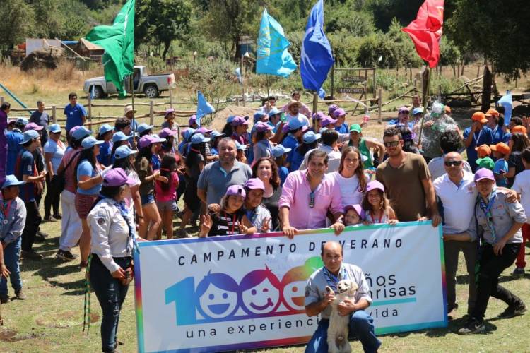 Culmina campamento scouts en la montaña de Linares