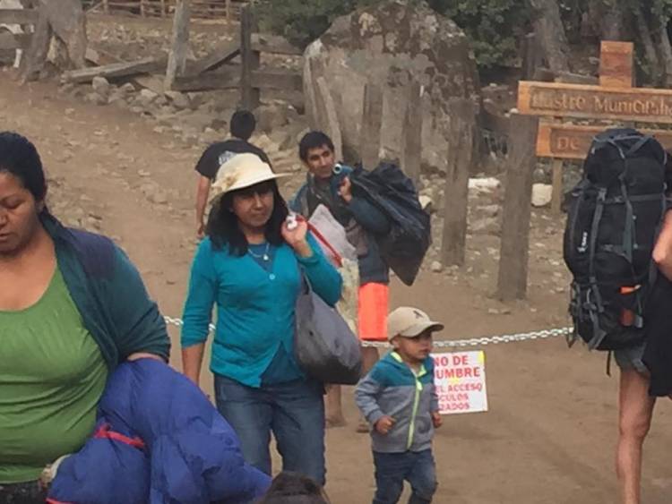 Propietarios del Cajón Achibueno se reúnen y deciden cerrar paso de vehículos al Santuario