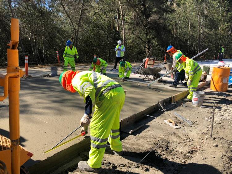 Comienza pavimentación del tramo Cauquenes-Chanco