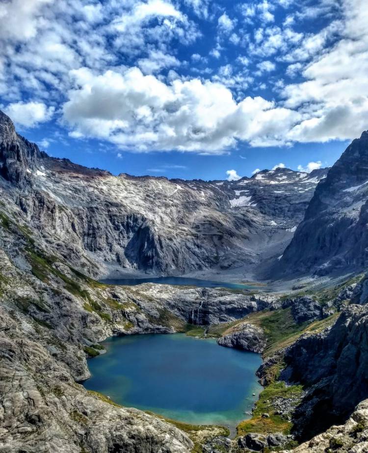 Las imponentes lagunas "Verdes" del Cajón Achibueno Séptima Página