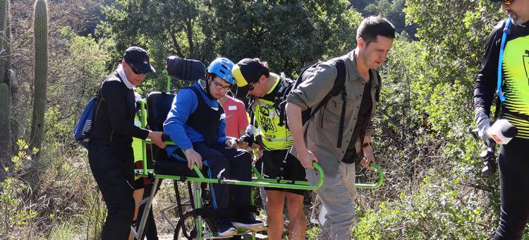 Reserva Nacional Altos de Lircay dispone de monociclo para “Senderismo Inclusivo”