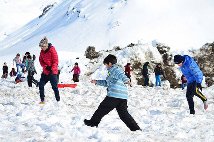 Comenzó temporada de nieve en Paso Pehuenche
