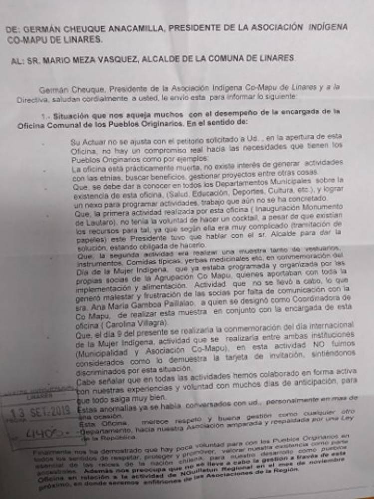 Experimentada trabajadora social renuncia al municipio y dice haber sido “maltratada verbalmente por alcalde Mario Meza”