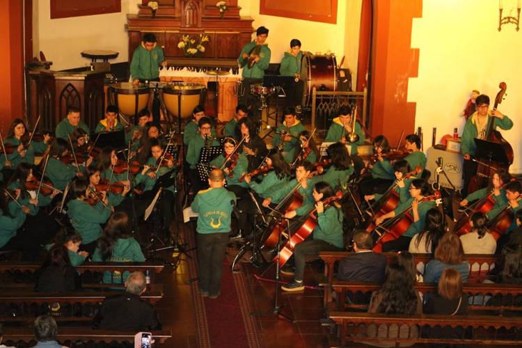“Orquesta Juvenil” se presenta en el cuartel de bomberos
