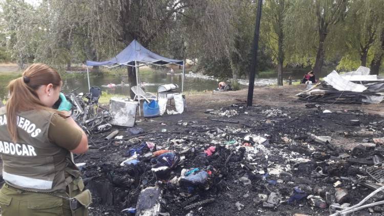 Mujer es detenida por incendio en sector “Agua Fría” de Linares