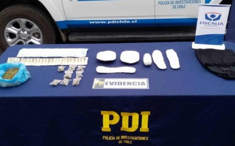  PDI de Linares desbarató banda internacional que ingresaba droga a Chile desde Bolivia