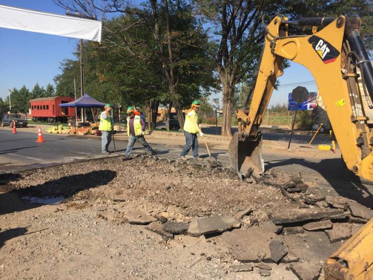 Mejoran vías urbanas en Colbún