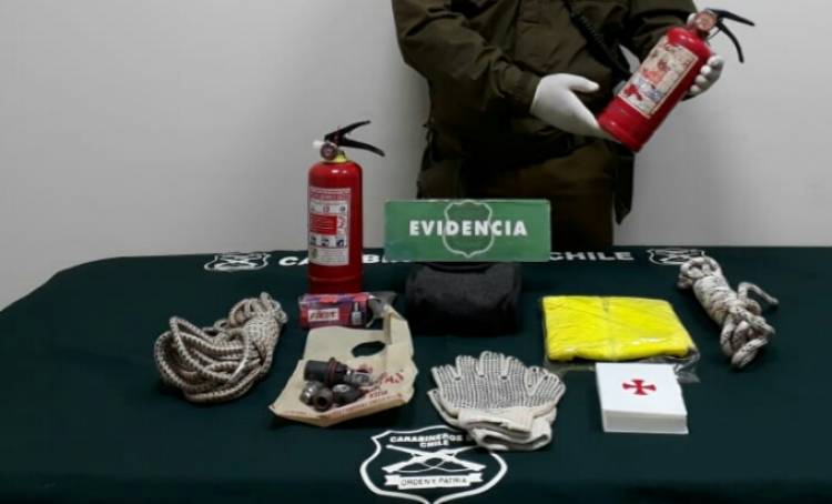 Carabineros detiene a sujeto que sustrajo especies de un local de congelados en plena campaña preventiva por el Covid-19