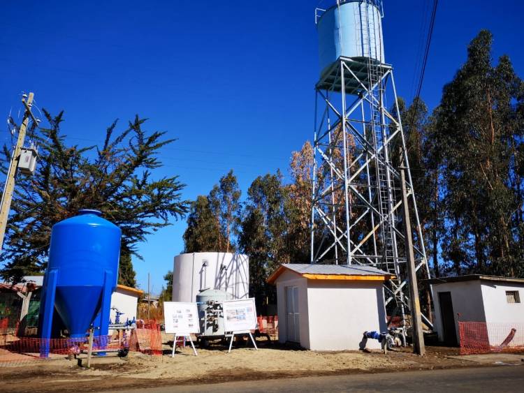 Obras Públicas monitorea obras de agua potable en toda la Región del Maule