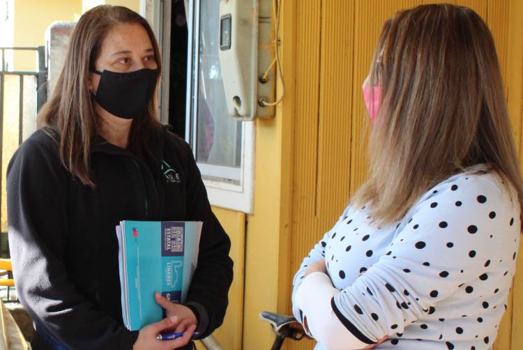 Unidad de Desarrollo Estudiantil del CFT Estatal del Maule realiza visitas domiciliarias para brindar apoyo a estudiantes