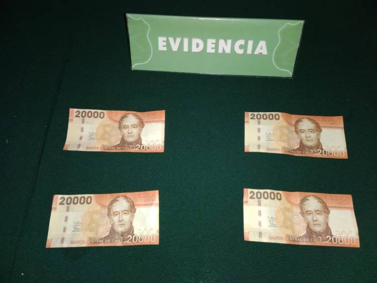 Prisión preventiva para falsificadores de billetes