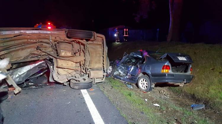 Tres víctimas por violento accidente en ruta que une Cauquenes con Parral