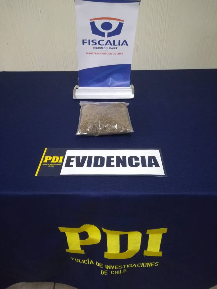 PDI Cauquenes detiene a sujeto por infracción a la ley de drogas