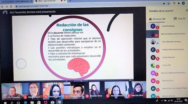 CFT Estatal del Maule desarrolló taller virtual de meet y classroom: “Herramientas para una educación online”