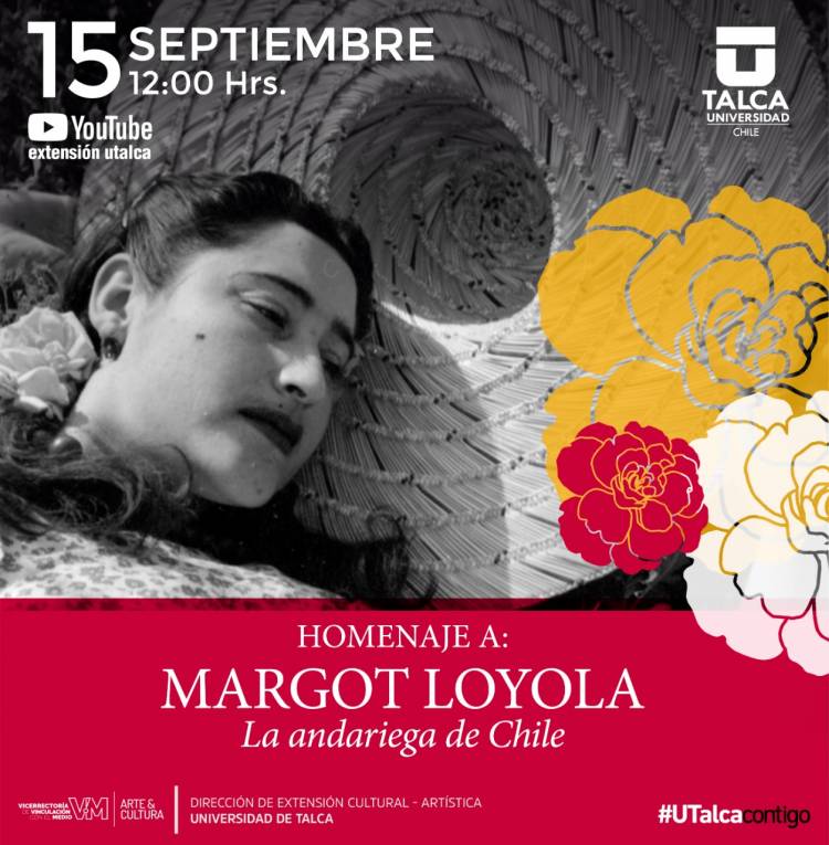 Extensión UTalca presenta documento audiovisual en homenaje a Margot Loyola