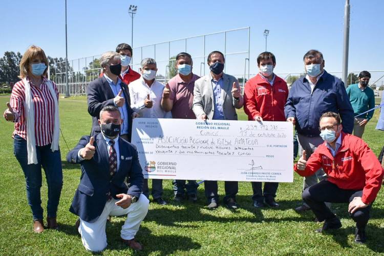 Gobierno Regional financiará proyecto de retorno seguro al fútbol amateurs