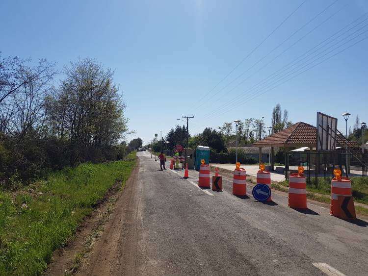 MOP mejora conectividad en ruta Peñuelas-Semillero de la comuna de Yerbas Buenas