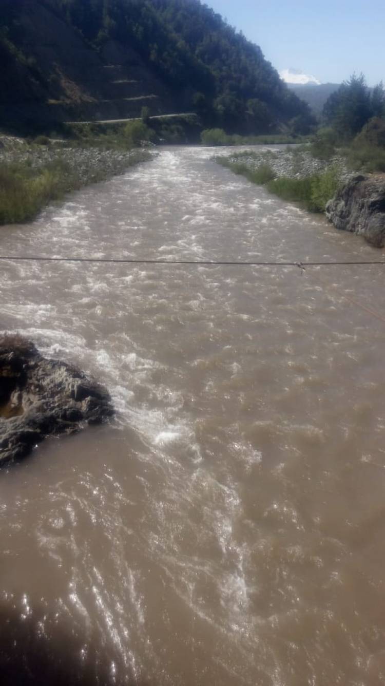 Preocupación por turbiedad del río Achibueno