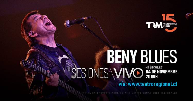Con nuevo trabajo discográfico "Beny Blues" llega al escenario del TRM