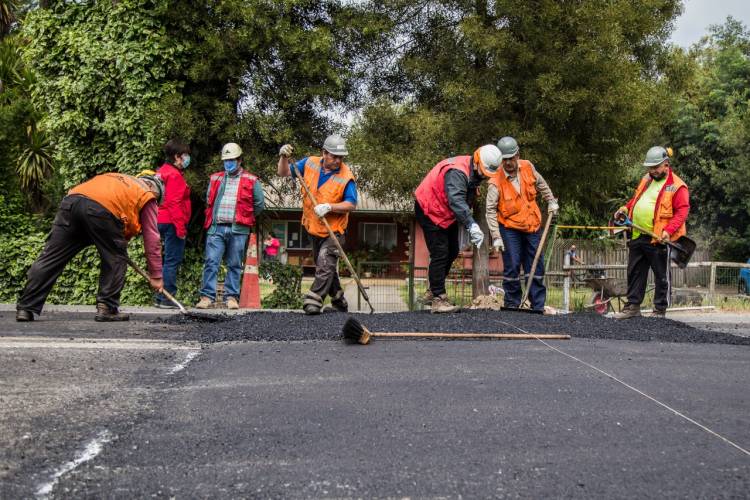 Construyen obras de seguridad vial en la Ruta L-25 conocida como el “paso de la muerte”